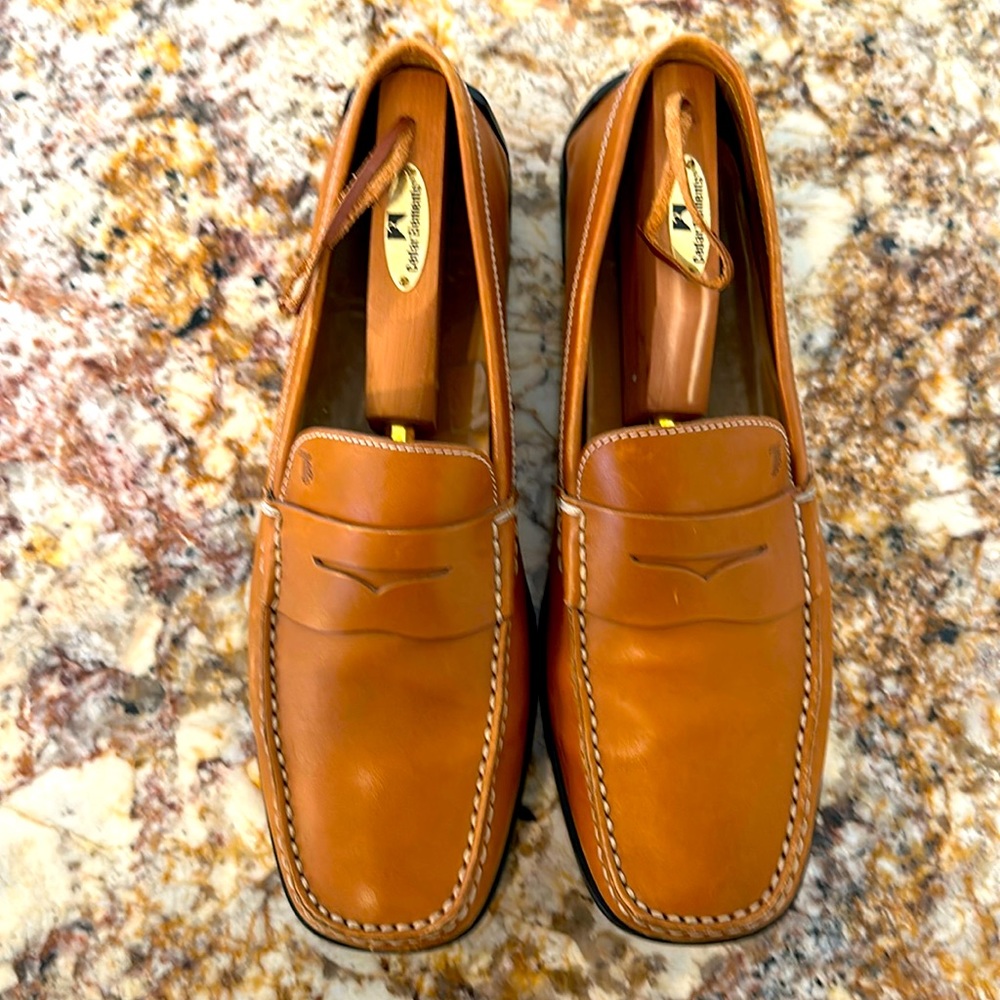 Todd’s penny loafers British Tan 10.5 purchased from Beverly Hills store